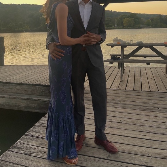 Free People Purple Floral Maxi Dress - Picture 3 of 3